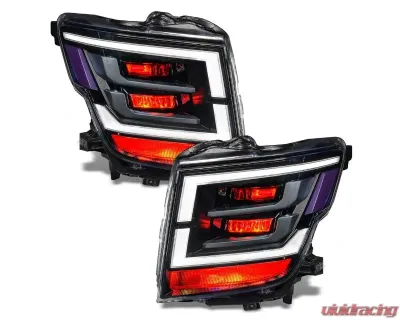 Oracle Lighting ColorShift Demon Eye RGB Headlight Upgrade Kit Nissan Titan 2021-2024 - 1464-334
