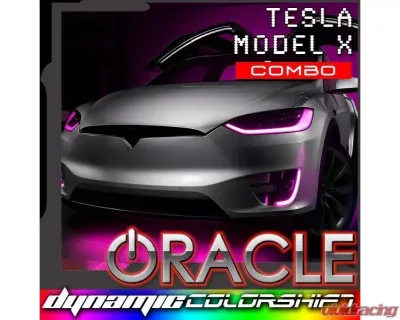 Oracle Lighting ORACLE Dynamic Colorshift Headlight Fog Light DRL Upgrade Kit Tesla Model X 2016-2023 - 1467-332