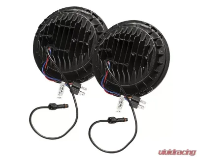 Oracle Lighting 7 Inch Dynamic ColorSHIFT High Powered LED Headlights (Pair) Black Bezel Jeep Wrangler JK | JL 2007-2018 - 5769J-332