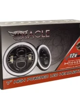 Oracle Lighting 7 Inch Dynamic ColorSHIFT High Powered LED Headlights (Pair) Black Bezel Jeep Wrangler JK | JL 2007-2018                                     - 5769J-332 - Image 7