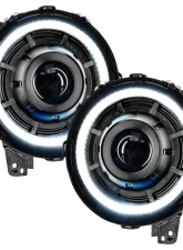 Oracle Lighting Oculuc Switchback Bi-LED Projector Headlights Jeep Wrangler JL | Gladiator JT 2018-2024                                     - 5839-023 - Image 19