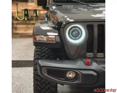 Oracle Lighting Oculuc Switchback Bi-LED Projector Headlights Jeep Wrangler JL | Gladiator JT 2018-2024 - 5839-023