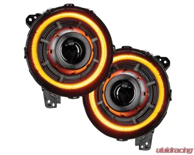 Oracle Lighting Oculuc Switchback Bi-LED Projector Headlights Jeep Wrangler JL | Gladiator JT 2018-2024 - 5839-023