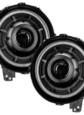 Oracle Lighting Oculuc Switchback Bi-LED Projector Headlights Jeep Wrangler JL | Gladiator JT 2018-2024                                     - 5839-023 - Image 4