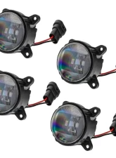 Oracle Lighting VECTOR Grill Demon Eye ColorSHIFT Projector Conversion Kit                                     - 5856-334 - Image 5