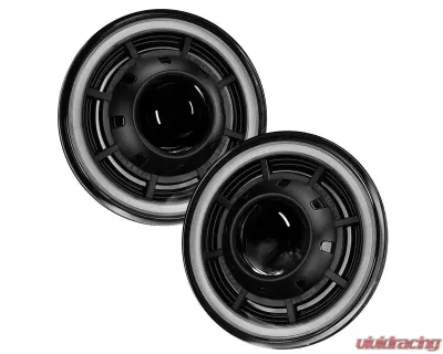 Oracle Lighting Oculus 7 Inch Switchback Bi-LED Projector Headlights Jeep Wrangler JK 2007-2018 - 5876-001