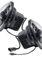 Oracle Lighting Oculus 7 Inch Switchback Bi-LED Projector Headlights Jeep Wrangler JK 2007-2018                                     - 5876-001 - Image 8