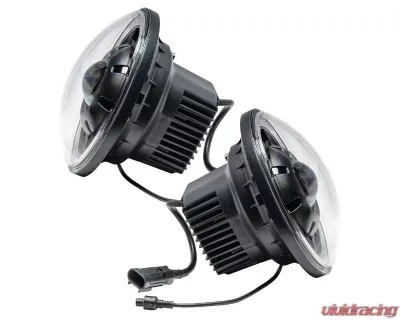 Oracle Lighting Oculus 7 Inch Switchback Bi-LED Projector Headlights Jeep Wrangler JK 2007-2018 - 5876-001