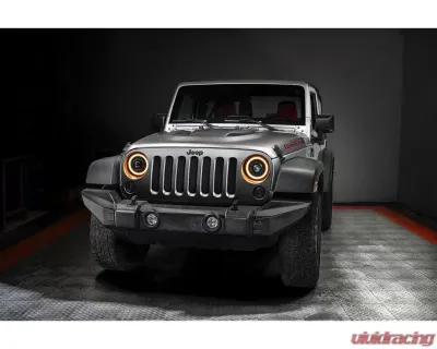 Oracle Lighting Oculus Bi-Led Projector Headlights 7inch Switchback Jeep Wrangler JK 2007-2018 - 5876-023