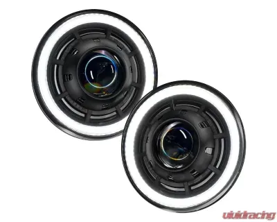 Oracle Lighting Oculus Bi-Led Projector Headlights 7inch Switchback Jeep Wrangler JK 2007-2018 - 5876-023