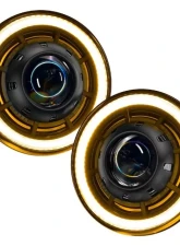 Oracle Lighting Oculus Bi-Led Projector Headlights 7inch Switchback Jeep Wrangler JK 2007-2018                                     - 5876-023 - Image 3