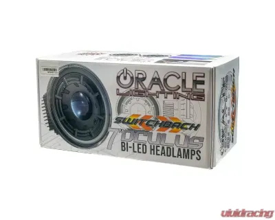 Oracle Lighting Oculus Bi-Led Projector Headlights 7inch Switchback Jeep Wrangler JK 2007-2018 - 5876-023