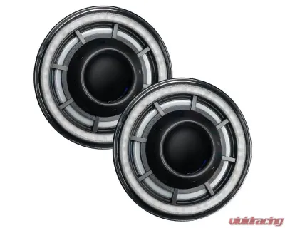 Oracle Lighting ORACLE Oculus Colorshift 7inch Bi-Led Projector Headlights No Controller Jeep Wrangler JK 2007-2018 - 5876-334