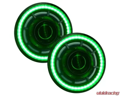 Oracle Lighting ORACLE Oculus Colorshift 7inch Bi-Led Projector Headlights No Controller Jeep Wrangler JK 2007-2018 - 5876-334