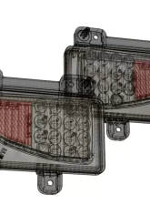 Oracle Lighting Rear Bumper LED Reverse Lights w/ Plug & Play Harness Jeep Gladiator JT 2020+                                     - 5881-504 - Image 6