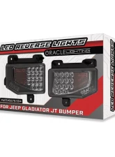 Oracle Lighting Rear Bumper LED Reverse Lights w/ Plug & Play Harness Jeep Gladiator JT 2020+                                     - 5881-504 - Image 7