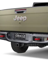 Oracle Lighting Rear Bumper LED Reverse Lights w/ Plug & Play Harness Jeep Gladiator JT 2020+                                     - 5881-504 - Image 9