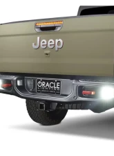 Oracle Lighting Rear Bumper LED Reverse Lights w/ Plug & Play Harness Jeep Gladiator JT 2020+                                     - 5881-504 - Image 10