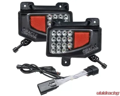 Oracle Lighting Rear Bumper LED Reverse Lights w/ Plug & Play Harness Jeep Gladiator JT 2020+ - 5881-504