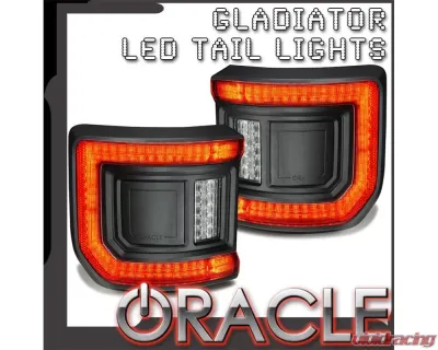 Oracle Lighting Flush Mount LED Tail Lights - Standard Lens Jeep Gladiator JT 2020-2025 - 5882-504