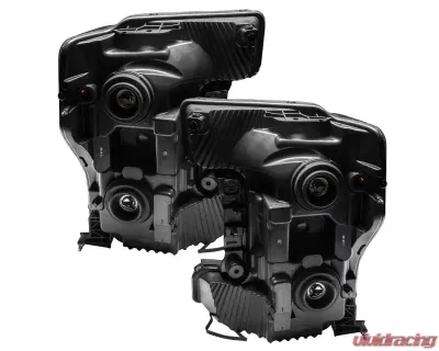 Oracle Lighting Dynamic ColorSHIFT Pre-Assembled Headlights Black Edition Ford F-250 | 350 Super Duty 2017-2019 - 8203-332