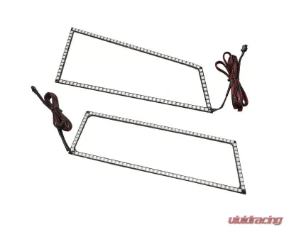 Oracle Lighting Pre-Assembled Headlights w/ Parking Lights ColorShift No Controller Chevrolet Silverado 2003-2006 - 8205-334