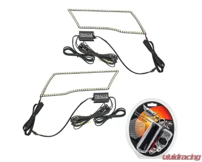 Oracle Lighting RGB+A ColorSHIFT & Switchback Quad Headlight Halo Kit w/ RF Controller Dodge | Ram 2009-2018 - 1328-330