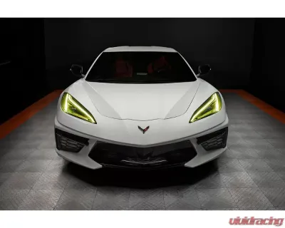 Oracle Lighting ColorSHIFT RGB+A LED Headlight DRL Upgrade w/ 2.0 Controller Chevrolet C8 Corvette Stingray 2020-2024 - 1442-333