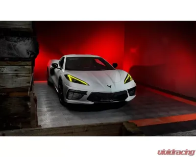 Oracle Lighting ColorSHIFT RGB+A LED Headlight DRL Upgrade w/ 2.0 Controller Chevrolet C8 Corvette Stingray 2020-2024 - 1442-333