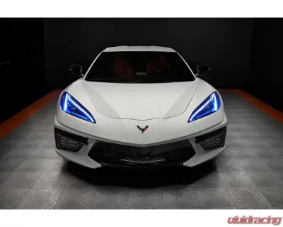 Oracle Lighting ColorSHIFT RGB+A LED Headlight DRL Upgrade w/ 2.0 Controller Chevrolet C8 Corvette Stingray 2020-2024 - 1442-333