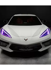 Oracle Lighting ColorSHIFT RGB+A LED Headlight DRL Upgrade w/ 2.0 Controller Chevrolet C8 Corvette Stingray 2020-2024                                     - 1442-333 - Image 9