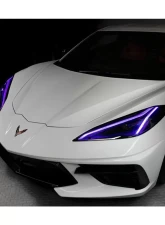 Oracle Lighting ColorSHIFT RGB+A LED Headlight DRL Upgrade w/ 2.0 Controller Chevrolet C8 Corvette Stingray 2020-2024                                     - 1442-333 - Image 10