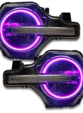 Oracle Lighting ColorSHIFT RGB+W Headlight Halo Upgrade Kit w/ RF Controller Ford Bronco 2021-2023                                     - 1468-330 - Image 13