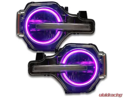 Oracle Lighting ColorSHIFT RGB+W Headlight Halo Upgrade Kit w/ RF Controller Ford Bronco 2021-2023 - 1468-330