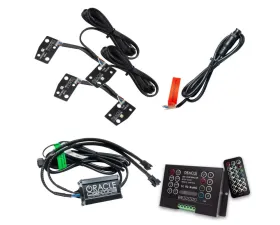 Oracle Lighting ColorSHIFT RGB+W Headlight Halo Upgrade Kit w/2.0 Controller Ford Bronco 2021-2023