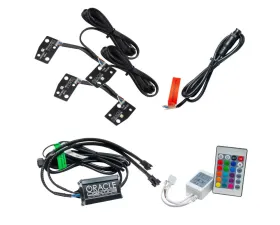 Oracle Lighting ColorSHIFT RGB+W Headlight Halo Upgrade Kit w/ Simple Controller Ford Bronco 2021-2023