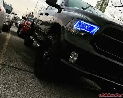 Oracle Lighting LED Headlight ColorSHIFT Halo Kit w/BC1 Controller Dodge Ram Sport 2009-2018 - 2250-335