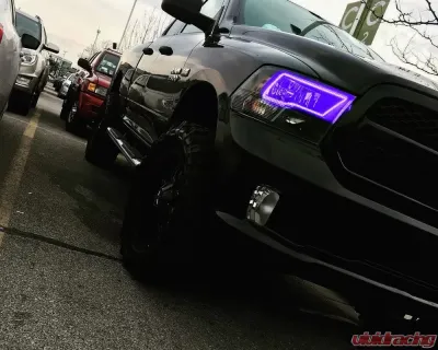 Oracle Lighting LED Headlight ColorSHIFT Halo Kit w/BC1 Controller Dodge Ram Sport 2009-2018 - 2250-335