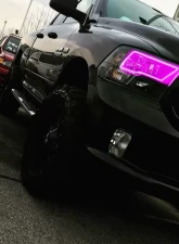 Oracle Lighting LED Headlight ColorSHIFT Halo Kit w/BC1 Controller Dodge Ram Sport 2009-2018                                     - 2250-335 - Image 9