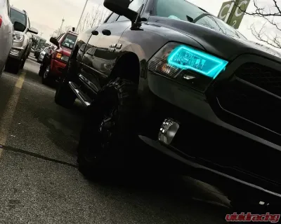 Oracle Lighting LED Headlight ColorSHIFT Halo Kit w/BC1 Controller Dodge Ram Sport 2009-2018 - 2250-335