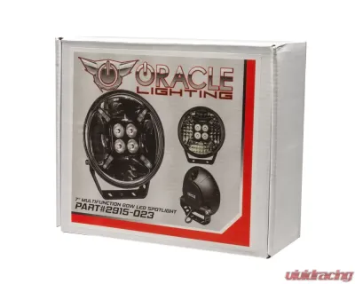 Oracle Lighting 7" Multifunction 60W LED Spotlight Round Post Mount - 2915-023