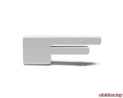 Oracle Lighting Matte White Surface "F" Illuminated LED Letter Badges Universal - 3140-F-001