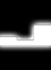 Oracle Lighting Matte White Surface "J" Illuminated LED Letter Badges Universal                                     - 3140-J-001 - Image 6