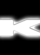 Oracle Lighting Matte White Surface "K" Illuminated LED Letter Badges Universal                                     - 3140-K-001 - Image 6