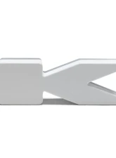 Oracle Lighting Matte White Surface "K" Illuminated LED Letter Badges Universal                                     - 3140-K-001 - Image 2