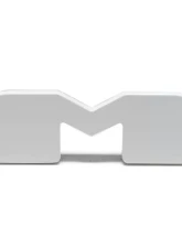 Oracle Lighting Matte White Surface "M" Illuminated LED Letter Badges Universal                                     - 3140-M-001 - Image 2
