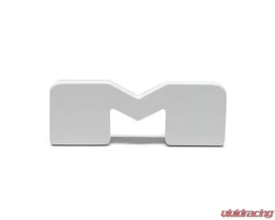 Oracle Lighting Matte White Surface "M" Illuminated LED Letter Badges Universal - 3140-M-001