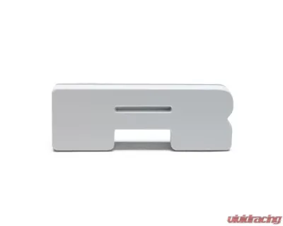 Oracle Lighting Matte White Surface Inch R Inch Illuminated LED Letter Badges Universal - 3140-R-001