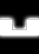 Oracle Lighting Matte White Surface "U" Illuminated LED Letter Badges Universal                                     - 3140-U-001 - Image 6
