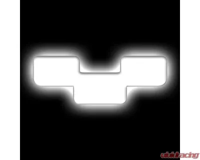 Oracle Lighting Matte White Surface "Y" Illuminated LED Letter Badges Universal - 3140-Y-001